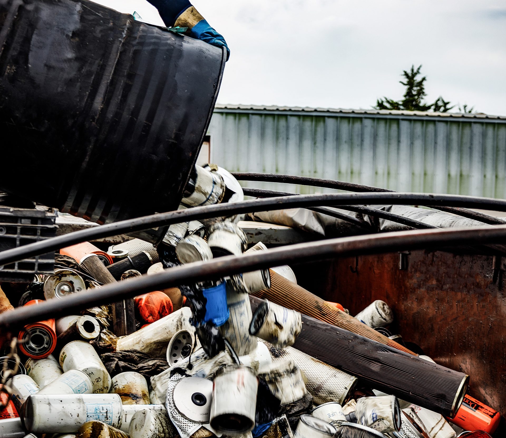 January Environmental Oil Filter Recycling Business Recycle Oil Filters